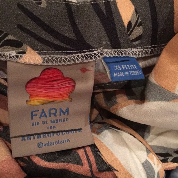 Anthropologie farm rio palm mini dress - Picture 3 of 4